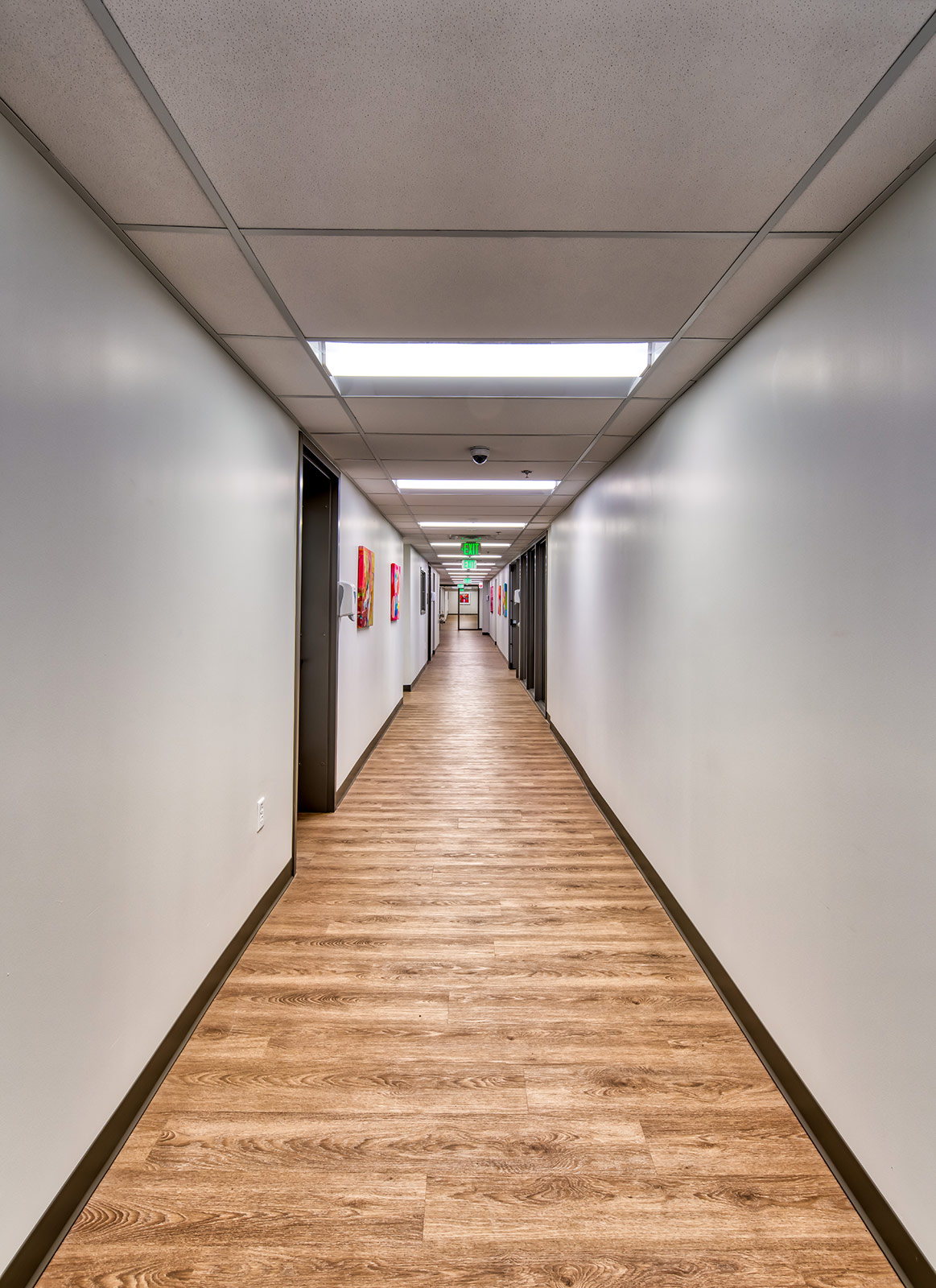 hallway of detox center