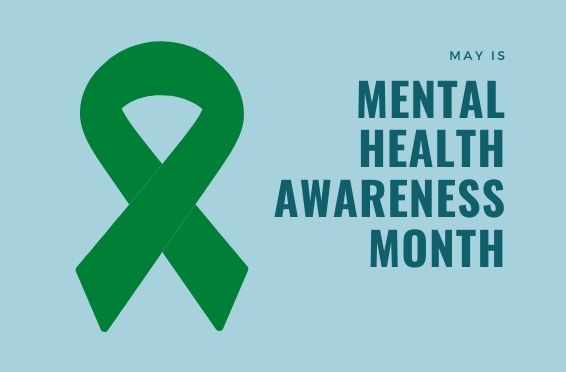 mental health awareness green ribbon