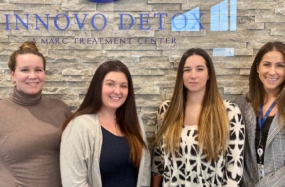 admissions team at innovo detox treatment center
