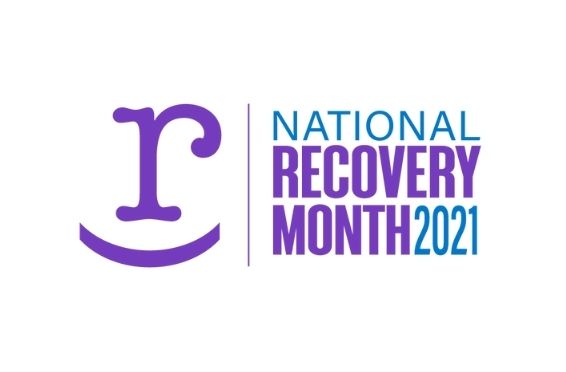 national recovery month 2021 logo