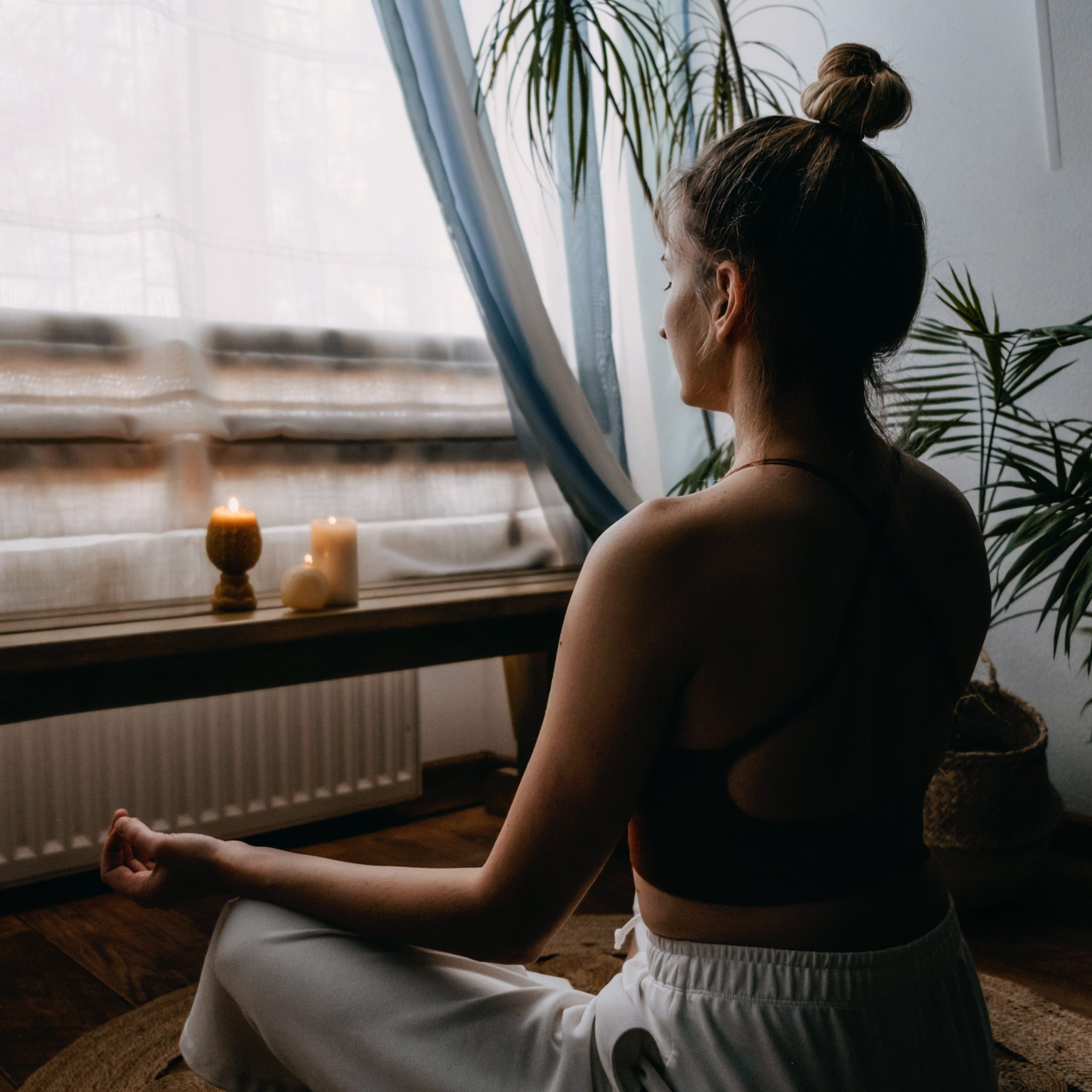 woman practicing Four Pillars of Addiction