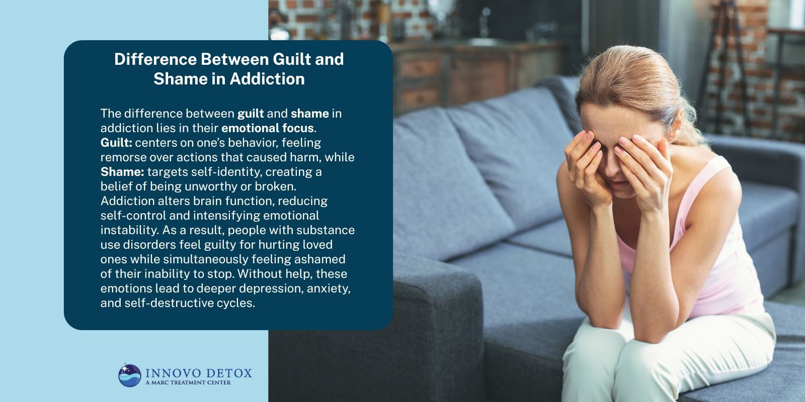 Difference Between Guilt and Shame in Addiction