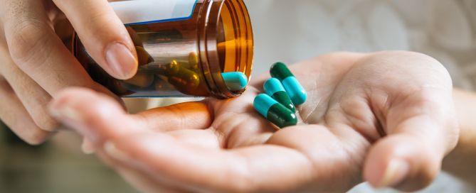 alcohol detox medications concept