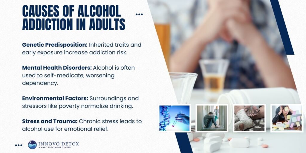 Causes of Alcohol Addiction in Adults